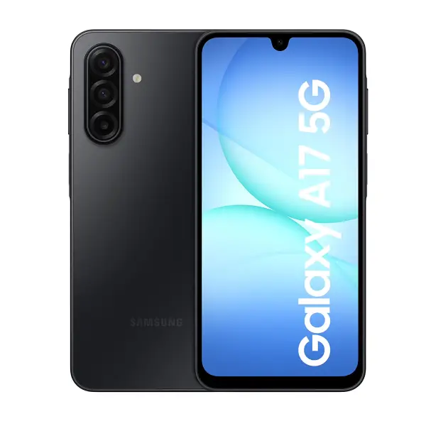 Samsung Galaxy A17 con sistema de triple cámara trasera