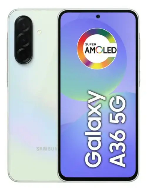 Samsung Galaxy A36 5G con sistema de triple cámara trasera